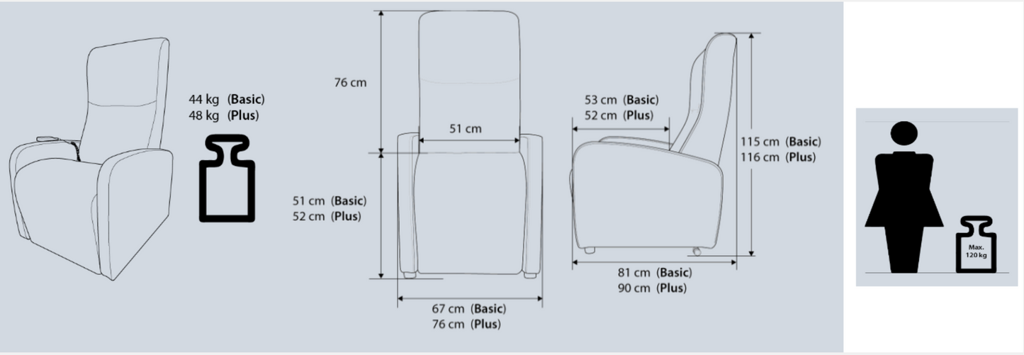 Aufstehsessel Comfort Basic