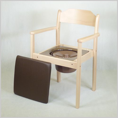 Toilettenstuhl Holz