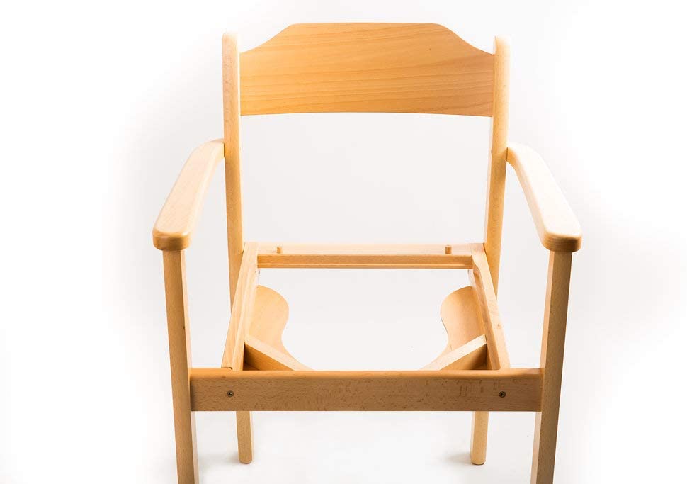 Toilettenstuhl Holz