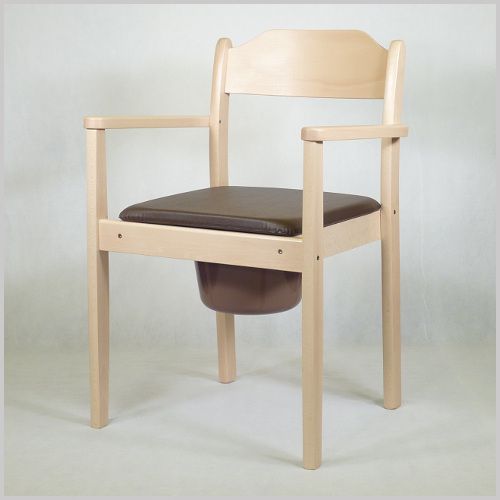 Toilettenstuhl Holz