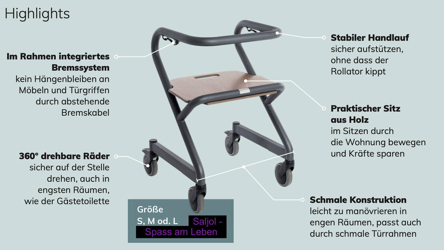Wohnraum Rollator