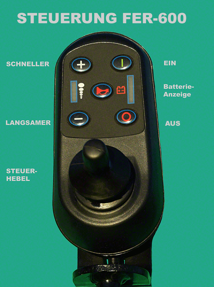 Elektro-Rollstuhl faltbar