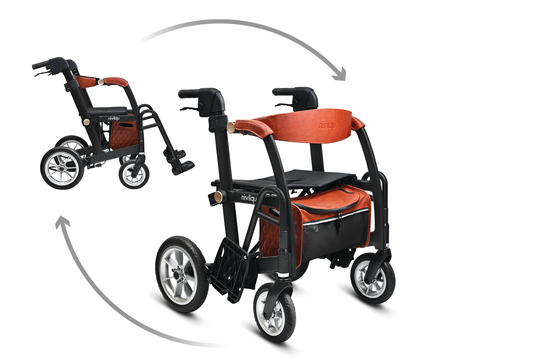 Rollator / Transportrollstuhl Glide