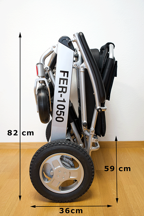 Elektro-Rollstuhl faltbar XL
