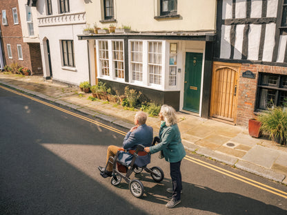 Rollator / Transportrollstuhl Glide