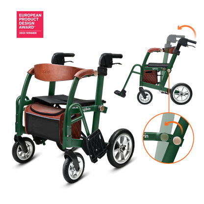 Rollator / Transportrollstuhl Glide