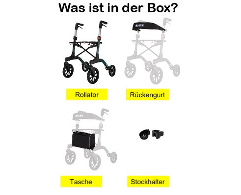 Rollator Brooklin soft