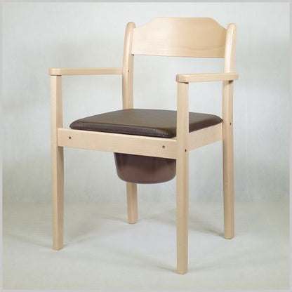Toilettenstuhl Holz
