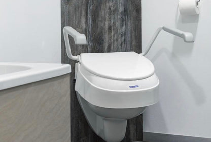 Toilettensitz-Erhöhung mit Armlehnen