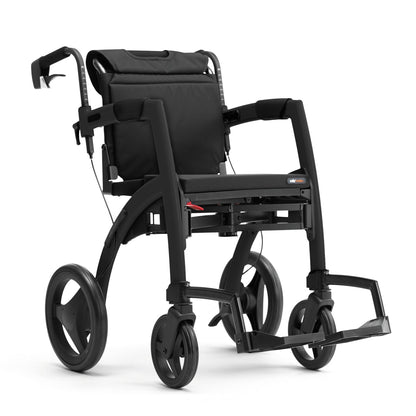 Transportrollstuhl und Rollator